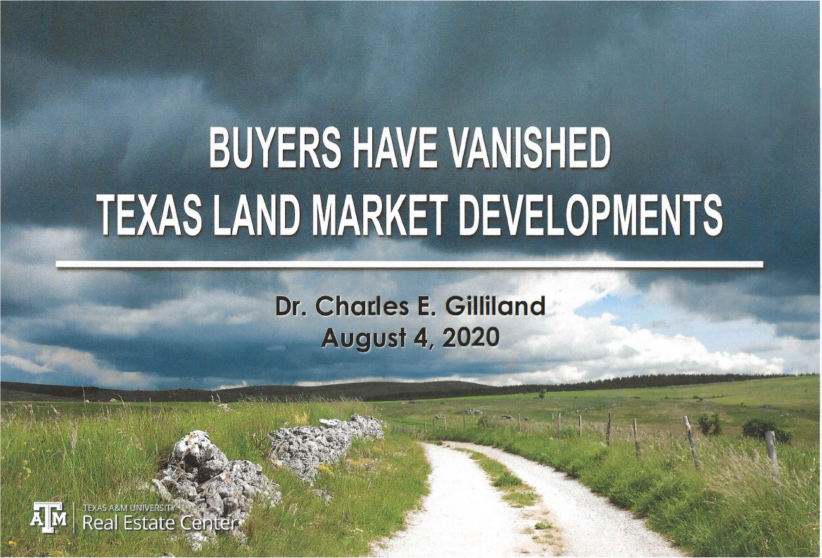 Doom And Gloom?  Not So Fast; South Texas Ranch Prices Six Months Into Covid